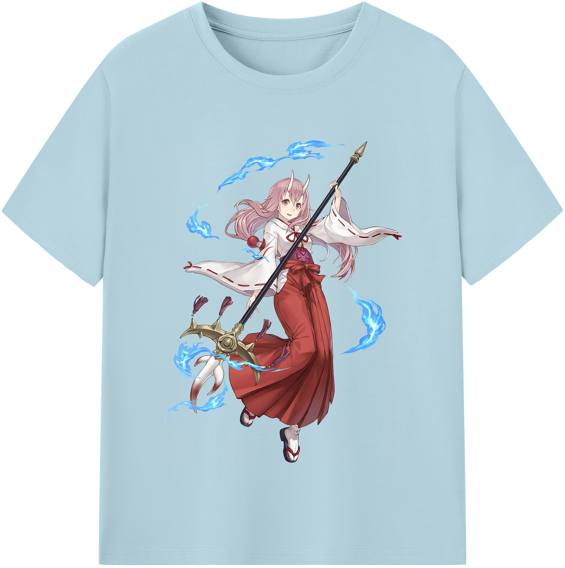 （画像用） 転スラ Regarding Reincarnated to Slime 綿100％半袖Tシャツ（フロントプリント）